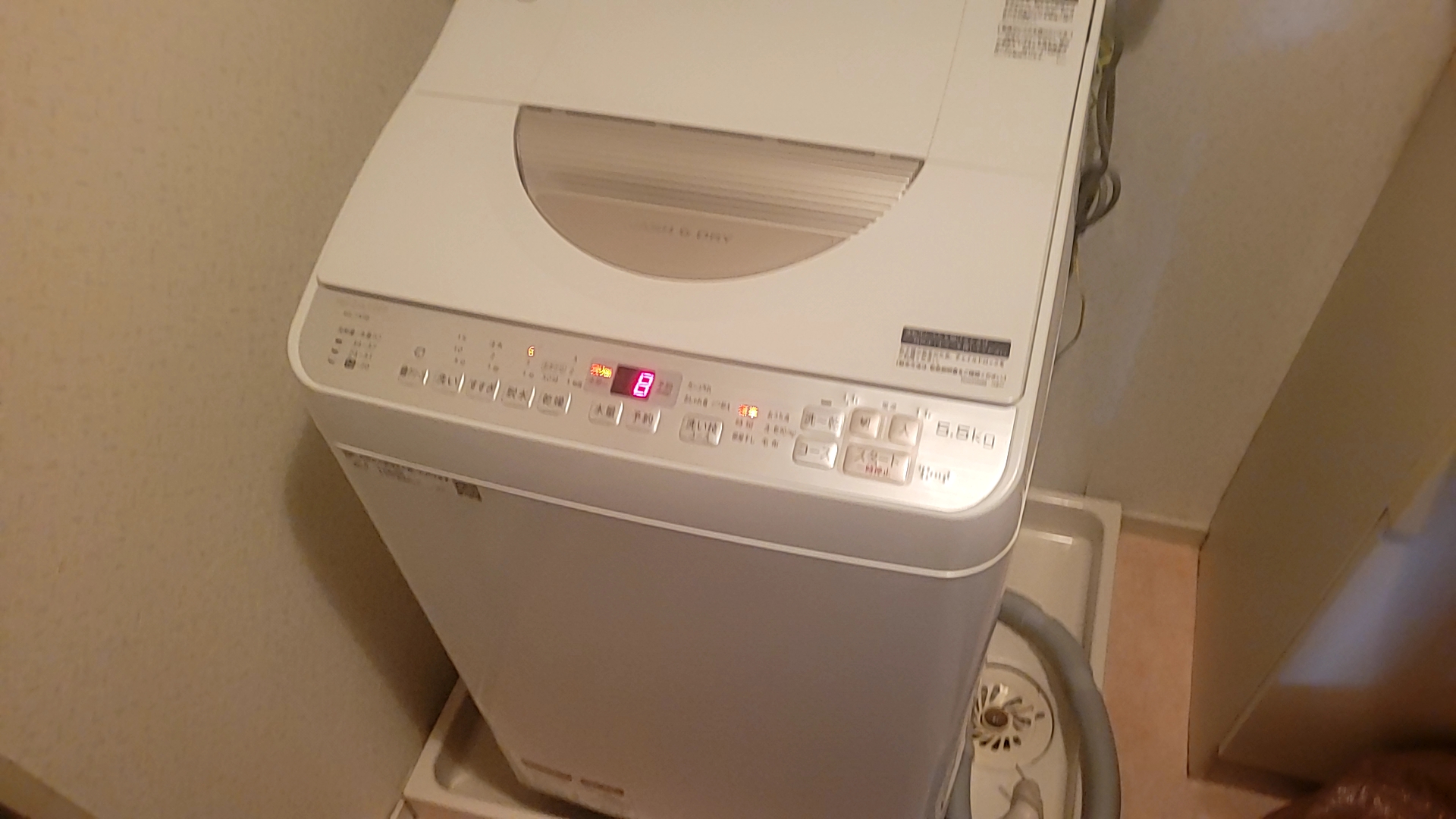 名古屋市北区東芝洗濯機排水異常修理